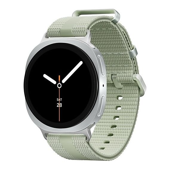 Galaxy Watch8 | 40 мм | Silver | Athleisure/Sage | S/M, Размер ремешка : S/M, Тип ремешка : Athleisure, Размер корпуса : 40 мм, Подключение часов : Bluetooth / Wi-Fi, Цвет ремешка: Sage, Цвет: Silver